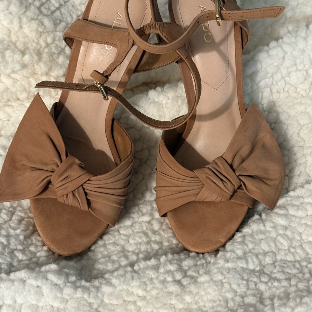 COPY - Aldo Women's Brown Bow Sandals